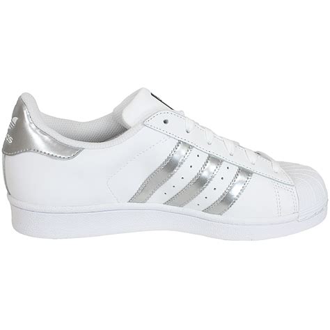 adidas superstar adidas kinder farbe weiß metallisch silber weiß|Weiss .